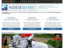 Tablet Screenshot of horsedates.co.uk